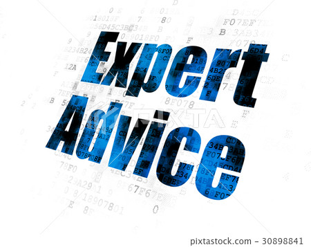 Law concept: Expert Advice on Digital background 30898841