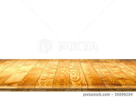 Empty wooden table for product placement 30899284