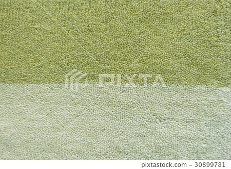 Green and White Line Plush Fabric Texture Green and White Line Plush Fabric Texture 30899781