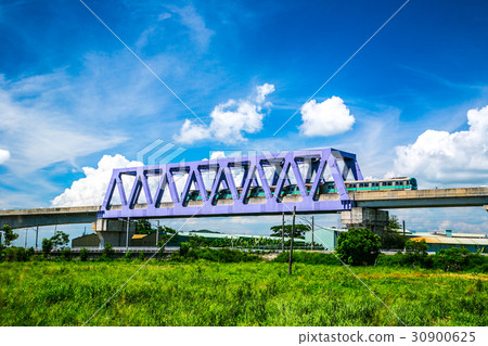 台灣高雄市橋頭景色Asia Taiwan Kaohsiung 30900625