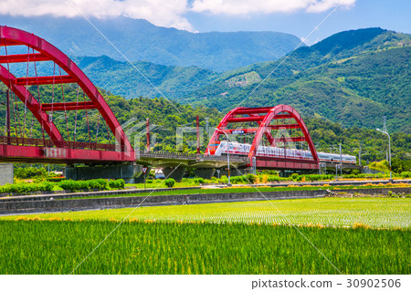 台灣花蓮縣玉里鎮風光Asia Taiwan Hualien field 台灣花蓮縣玉里鎮風光Asia Taiwan Hualien field 30902506