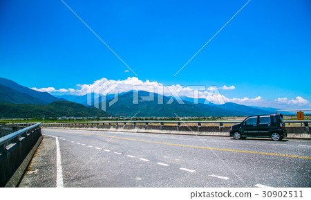 台灣花蓮縣玉里鎮風光Asia Taiwan Hualien field 30902511