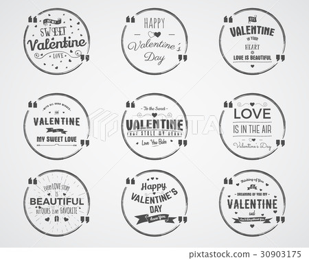 Vector photo overlays, hand drawn lettering 30903175