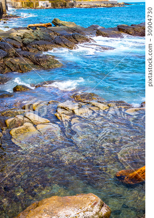 台灣基隆東北角風光Asia Taiwan Keelung Coast 30904730