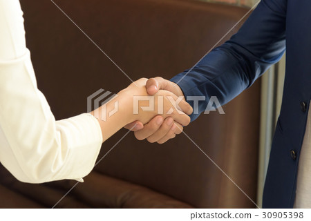 Business people shaking hands 30905398
