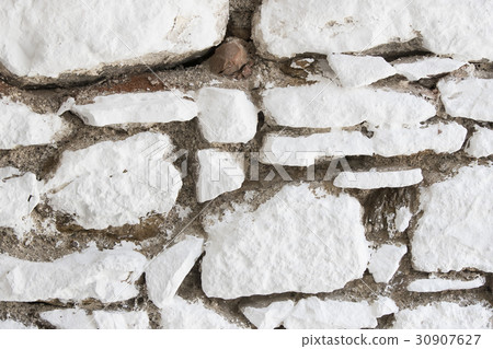 Photo of an old brick wall close up shot Photo of an old brick wall close up shot 30907627
