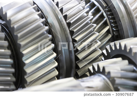 New auto parts for cars on a white background New auto parts for cars on a white background 30907687