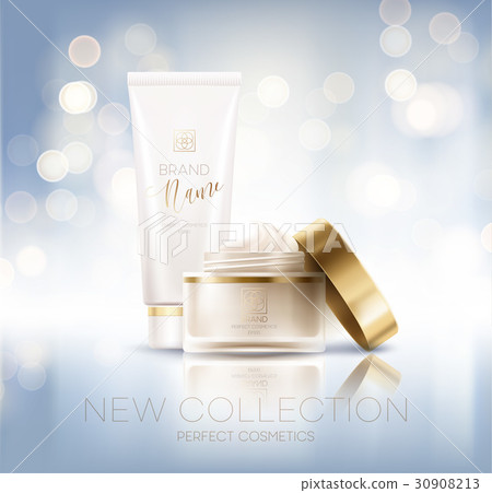 Design cosmetics product advertising. Vector Design cosmetics product advertising. Vector 30908213