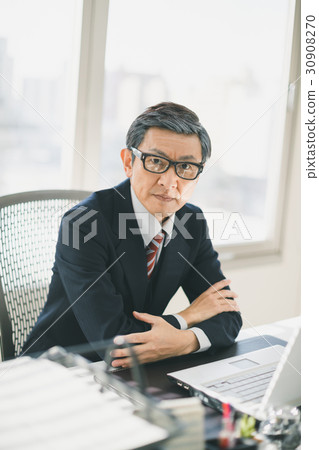 business man, senior, male 30908270