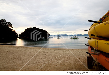 Golden Sand Beach New Zealand Golden Sand Beach New Zealand 30912175