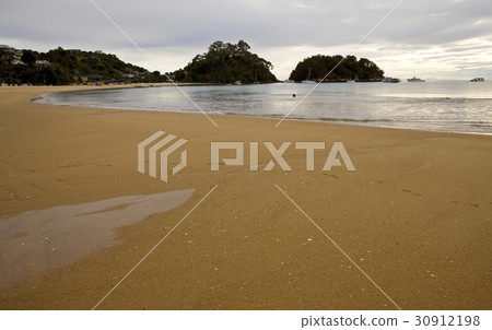 Golden Sand Beach New Zealand 30912198