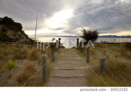 Golden Sand Beach New Zealand 30912202