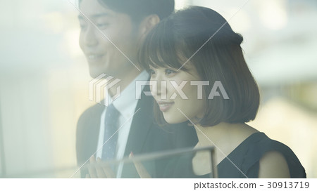 Adult couple doing a date Adult couple doing a date 30913719