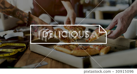 Food Words Pizza Appetite Meal 30915096