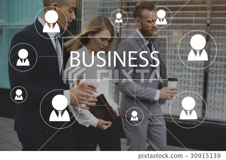 Business Colleagues Corporate Start Up Icon 30915139