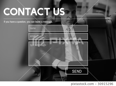 User Account Contact Us Interface 30915296