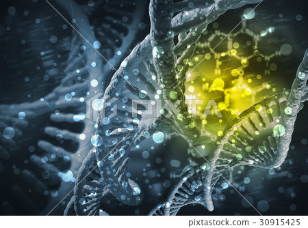 DNA molecules background 30915425