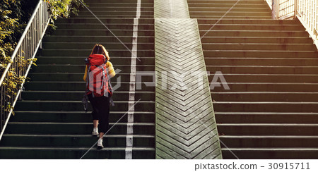 Woman Travel Trip Wanderlust Summer Vacation Holiday 30915711