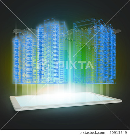 Model of building Model of building 30915849
