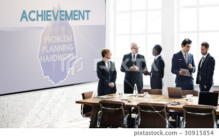 Problem Planning Hard Work Achievement Iceberg Graphic Problem Planning Hard Work Achievement Iceberg Graphic 30915854