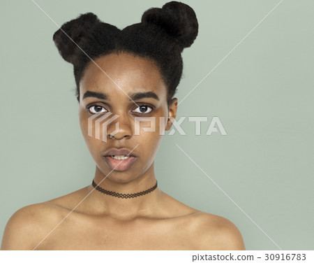 African Descent Woman Front African Descent Woman Front 30916783