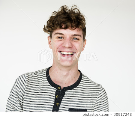 A guy is in a studio shoot 30917248