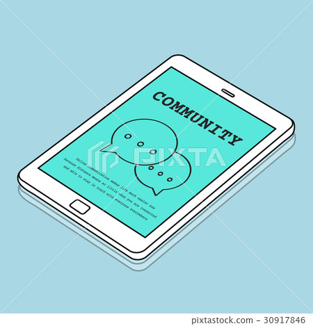 Digital Connection Technology Social Media 30917846