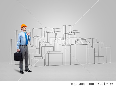 Man architect Man architect 30918036