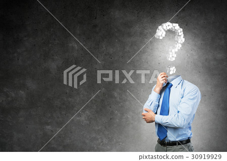 Big question in his head 30919929