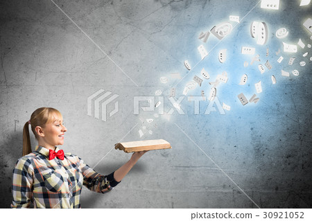 Girl with book 30921052