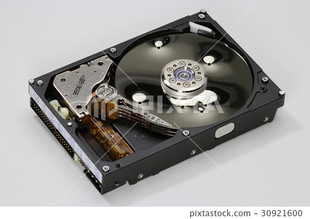 Destroyed hard disk drive 30921600