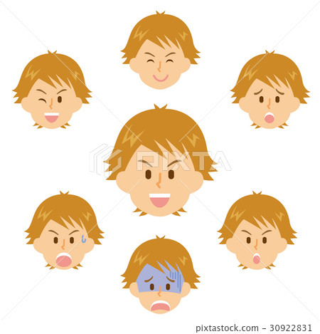 15 series _ Young man of the time _ Facial expression 15 series _ Young man of the time _ Facial expression 30922831