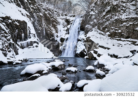 Akiho Falls Winter snow 2 Akiho Falls Winter snow 2 30923532