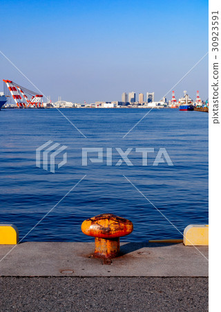 Sea and bit (mooring pillar) 30923591