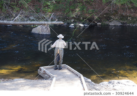 Connecticut State Salmon River Fly Fishing Connecticut State Salmon River Fly Fishing 30924644