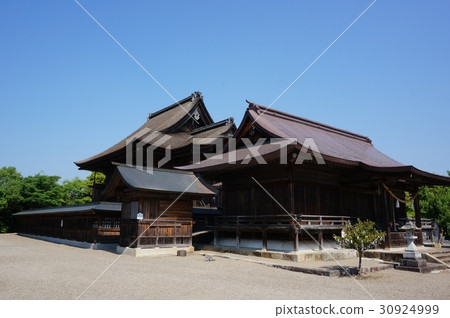 A shrine in Tsuyama City, Okayama Prefecture "Mimasaka Shrine" Palace and Honjyo A shrine in Tsuyama City, Okayama Prefecture "Mimasaka Shrine" Palace and Honjyo 30924999