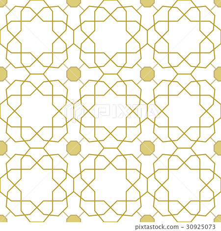 Seamless Geometric Vector Background - Stock Illustration [30925073 ...