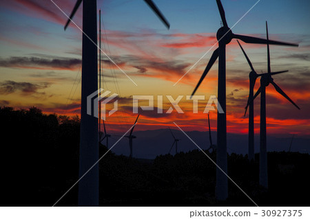 Aoyama windfarm windmills 30927375