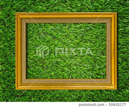Gold Wood Frame Background Gold Wood Frame Background 30928277