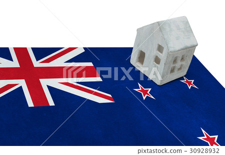 Small house on a flag - New Zealand Small house on a flag - New Zealand 30928932