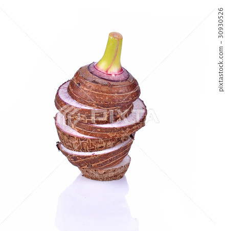 taro isolated on white background 30930526