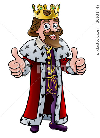 Cartoon King Character - Stock Illustration [30931445] - PIXTA