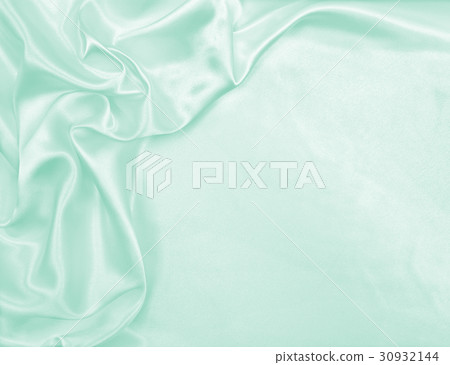 Smooth elegant green silk or satin luxury cloth Smooth elegant green silk or satin luxury cloth 30932144