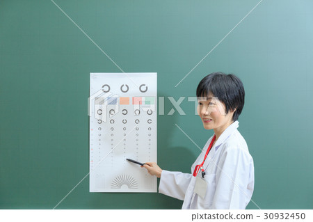 醫學圖像體格檢查眼科檢查視力檢查 醫學圖像體格檢查眼科檢查視力檢查 30932450