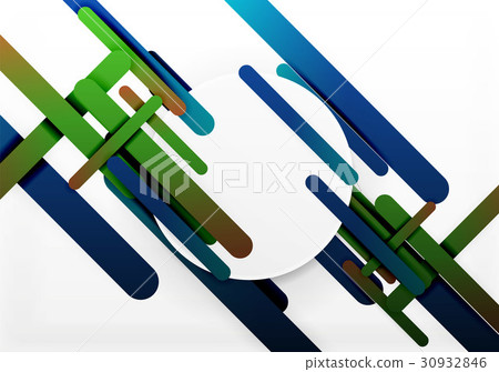 Cut 3d paper color straight lines abstract Cut 3d paper color straight lines abstract 30932846
