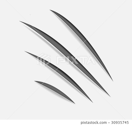 Claw vecror scratches 30935745