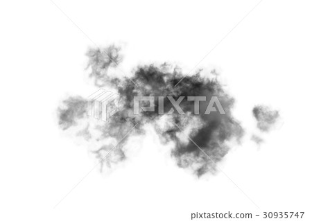Textured Smoke,Abstract black,isolated on white Textured Smoke,Abstract black,isolated on white 30935747
