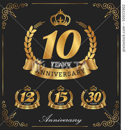 10 Years Anniversary decorative logo 10 Years Anniversary decorative logo 30935902