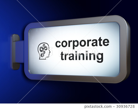 Studying concept: Corporate Training and Head With 30936728