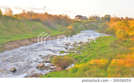View of the river Tosna. View of the river Tosna. 30936859